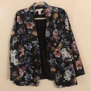 H&M floral blazer